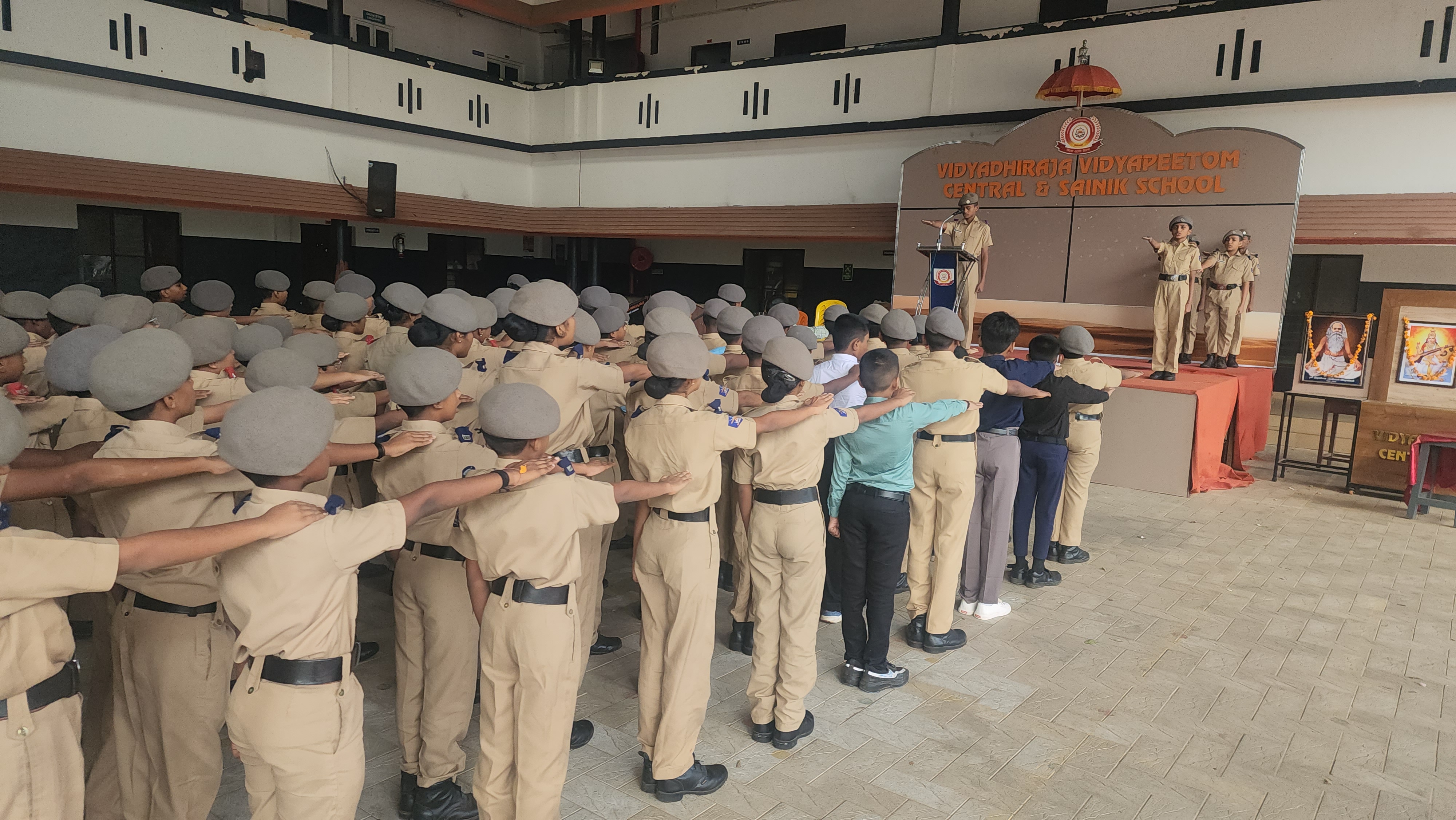 Swachatha Activity — Vidyadhiraja Vidyapeetom Sainik School